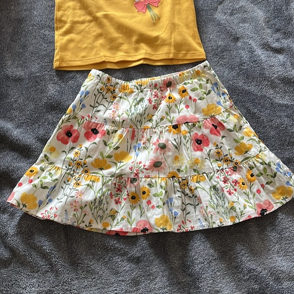 Gymboree t shirt and skort size 6 and hairband brand new - Picture 2 of 11